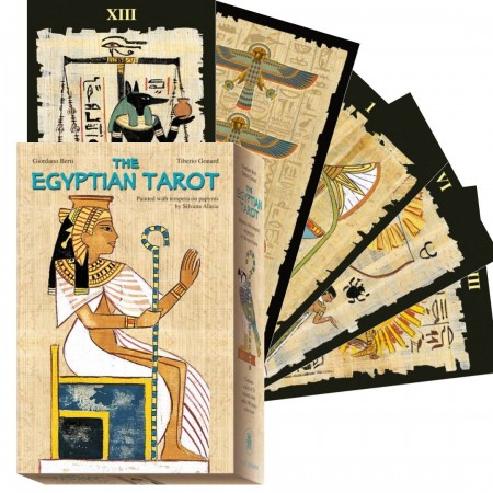 The Egyptian Kit taro kortos Lo Scarabeo